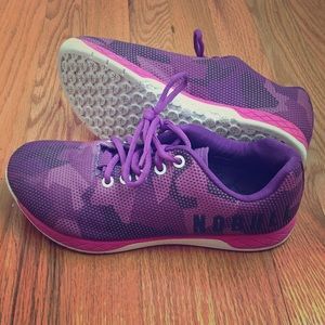 NoBull Purple Camo Trainers